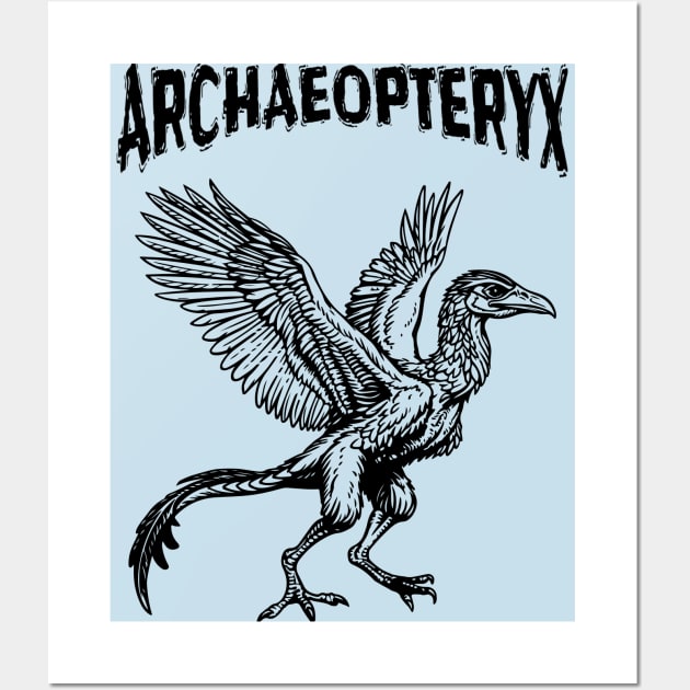 Archaeopteryx Wall Art by Ray Crimson